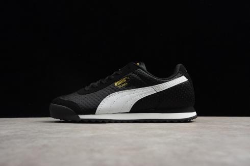 ออนไลน์ R13 Puma Rome Series Mesh Black White Running Shoes 362179-10