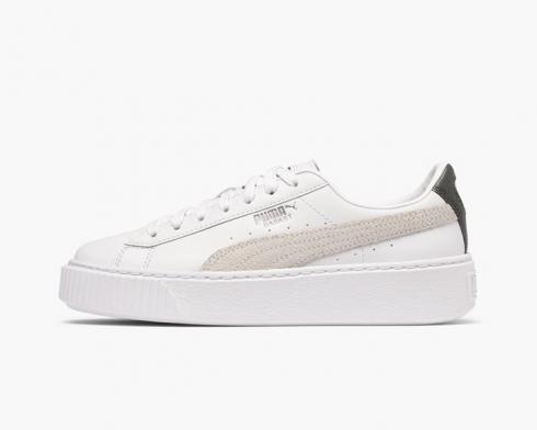 PUMA Basket Platform Euphoria Metal Mulheres Badminton Sapatos Rihanna 367850-01