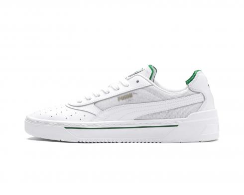 PUMA Cali Filippine Bianco Amazon Verde Uomo Scarpe casual 369337-02