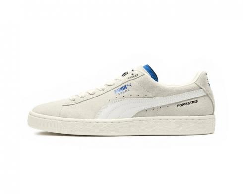 Buty Puma Ader Error x Suede Whisper Męskie Białe Niebieskie 367195-01