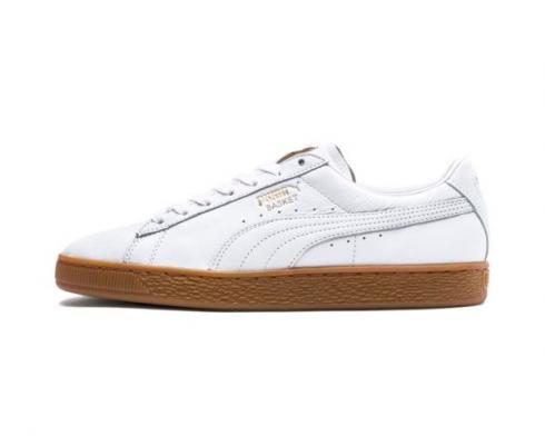 Puma Basket Classic Gum Department Deluxe Raw Rubber Casual Sneaker 366612-02