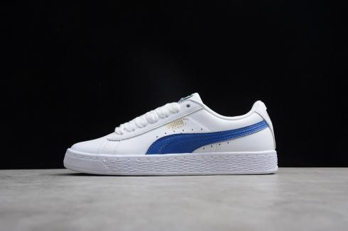 Giày thể thao nam Puma Basket Classic LFS White Blue 354367-23