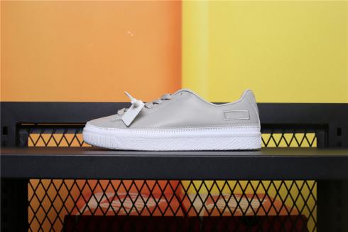 Puma Basket Stitched 2019 Mùa xuân mới Giày thể thao thông thường kiểu Retro 368387-02