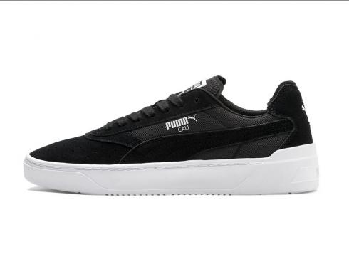 Puma Cali Summer Sneakers Zwart Wit Heren Schoenen 369283-04