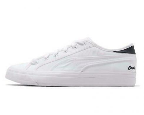 Puma Capri White Peacoat zapatos casuales para hombre 369246-02