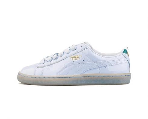 Puma Careaux x Womens Basket Halogen Blue Womens Shoes 362712-01