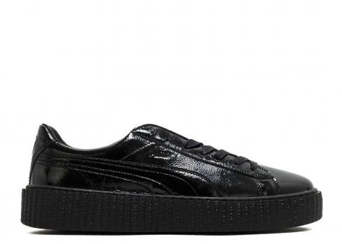 Puma Creeper Cracked Leather Herren Schwarz 364641-01