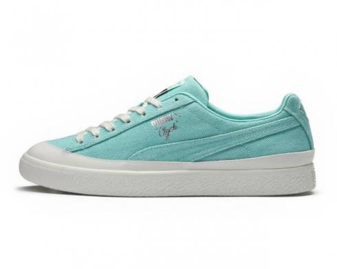 Puma Diamond Supply Co x Clyde Azul Blanco Zapatos para hombre 365651-01