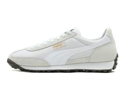 Puma Easy Rider White Gum Zapatillas de deporte de moda para hombre 363129-13