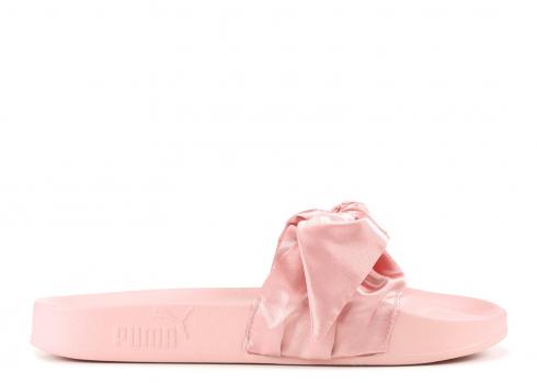 Puma Fenty Slide 粉紅蝴蝶結 銀色 365774-03