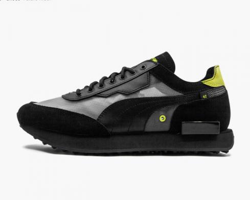 Puma Future Rider Chinatown Market Noir Jaune Chaussures Pour Hommes 374477-01