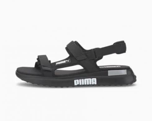 Scarpe Puma Future Rider Sandalo Nero Bianco Uomo 372318-01