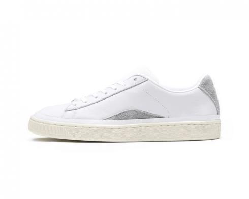 Sepatu Pria Puma Han Kjobenhavn x Basket Cream White 367185-01