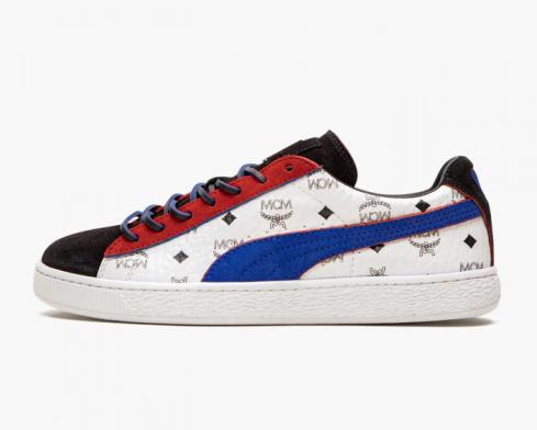 Puma MCM x Suede Classic MCM Sort Hvid Herresko 366299-03