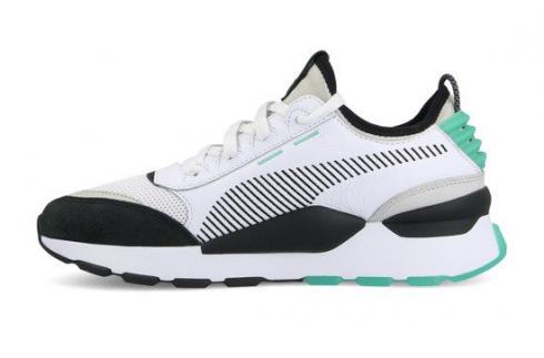 Puma RS-0 Re-Invention White Black Grey Violet Biscay Green 366887-01