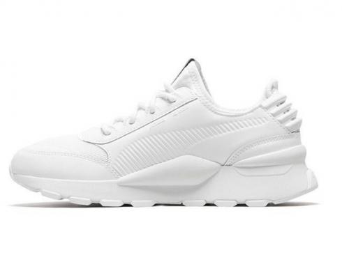 Puma Rs-0 Sound White Lace Up Slip em tênis de corrida 366890-05