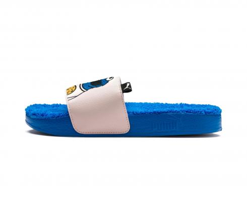 Puma Sesame Street 50 Leadcat Slides JR Casual Feminino Sapatos 369084-01