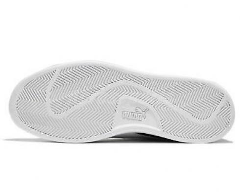 Puma Smash V2 Leather L Sneaker Black White Casual Shoes 365215-04 ...