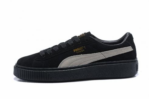 Puma Suede Platform Core Noir Femmes Baskets Baskets 364718-03