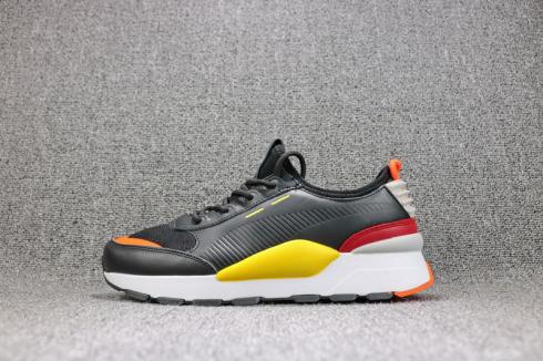 Buty Puma Tsugi Blaze Evoknit P Męskie Czarne Pomarańczowe 366890-12