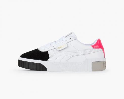 Туфли Puma Womens Cali Remix White Black Red Womens 369968-02