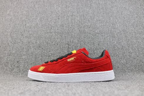 Puma Dame Ruskind Klassisk BERLIN Flame Scarlr Herresko 366397-01