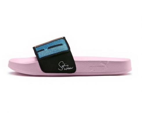 Puma x SOPHIA WEBSTER Leadcat Patent Leadcat Slide Sandaal voor dames 363837-01