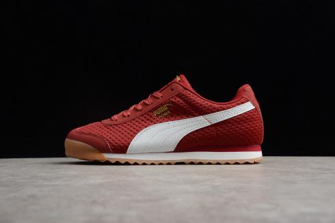 R13 Puma Rome Series Mesh Red White Mens Running Shoes 362179-09