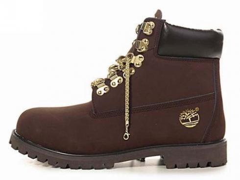 Brune Timberland Gold Chain Støvler Dame