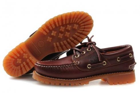 Borgonha Timberland Heritage 3-eye Classic Lug Shoes Masculino