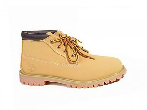 Mens Timberland 6 Inch Boots Wheat Black