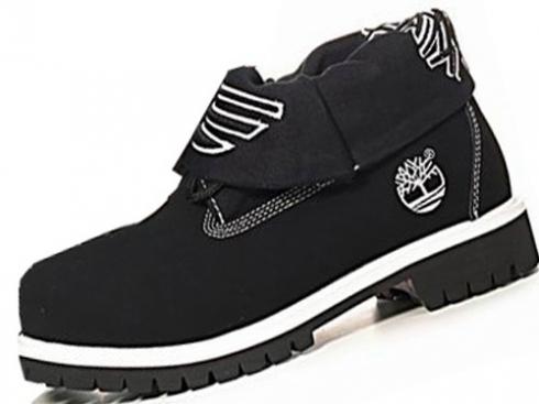 Botas Timberland Roll-top Hombre Negro Blanco