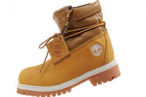 Mens Timberland Wheat Authentics Roll-top Boots