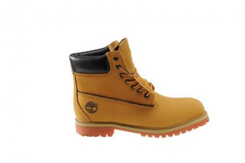 Botas Timberland Premium de 6 polegadas para homens Trigo Preto