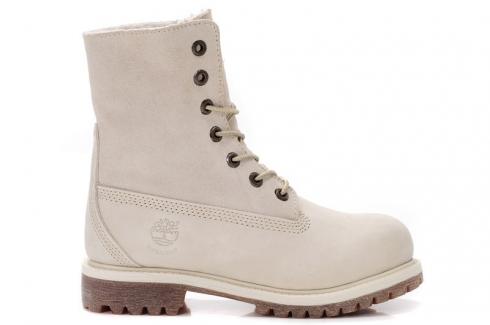 Timberland Earthkeepers Rugged 6-inch Wp Moc Toe Boots For Women White