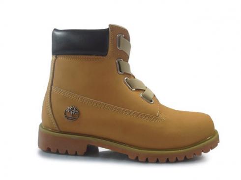 Timberland Men 6-inch Basic Boots Wheat Black