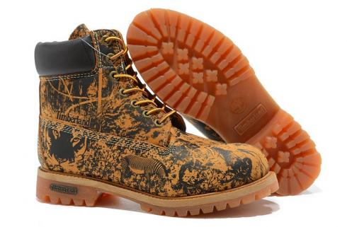 Timberland Men 6-inch Pattern Dichotomanthes Boots Wheat