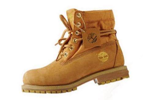 Timberland Men Wheat Gold Roll-top Boots