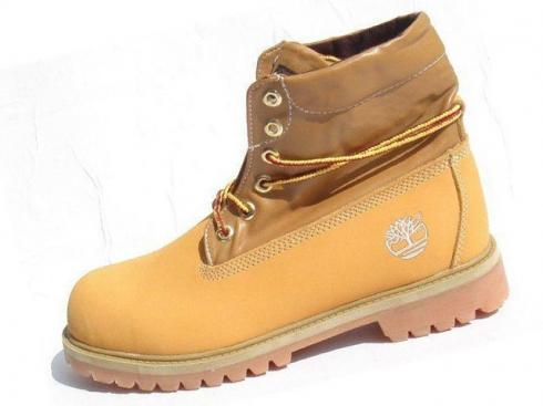 Timberland Roll-top Boots Mens Wheat Brown