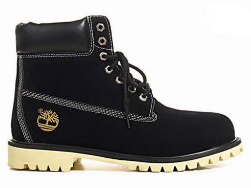 Timberland Scrub 6 Inch Boots For Men Black