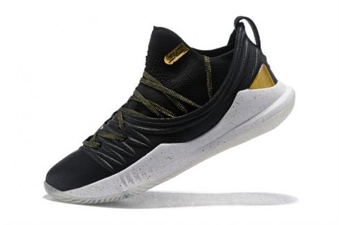 UA Curry 5 Under Armour Curry 5 Nero Oro 3020657-001