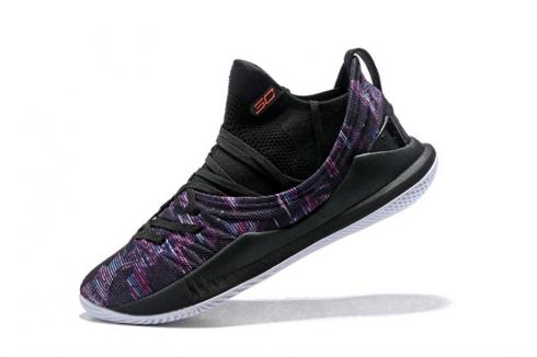 UA Curry 5 Under Armour Curry 5 Zwart Paars 3020657-016