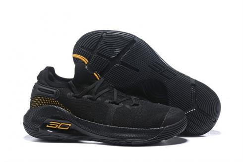 Under Armour Curry 6 블랙 옐로우 3020612-005 .