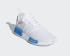 Adidas NMD R1 J Bright Bleu Chaussures Blanc AQ1785