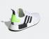 Adidas NMD R1 J White Black Signal Green Shoes FW2699