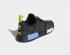 Adidas NMD R1 Multi Knit Core Zwart Echt Blauw Geel EG7945