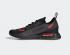 Adidas NMD R1 Spectoo Core Black Grey Five Solar Red FZ3204 .