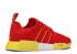 Adidas Nmd r1 Beijing สีเหลืองสีแดงสดใส Active White Cloud FY1262