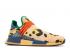 Adidas Pharrell X Nmd 휴먼 레이스 애니멀 프린트 펄스 앰버 골드 블랙 볼드 HP3221, 신발, 운동화를