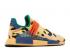 Adidas Pharrell X Nmd 휴먼 레이스 애니멀 프린트 펄스 앰버 골드 블랙 볼드 HP3221, 신발, 운동화를